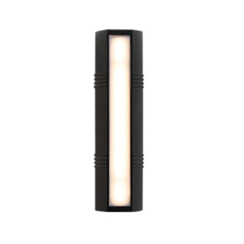 Metal Rectangle Shape Wall Lights Modern Style 2 Light Wall Mount Fixture for Living Room