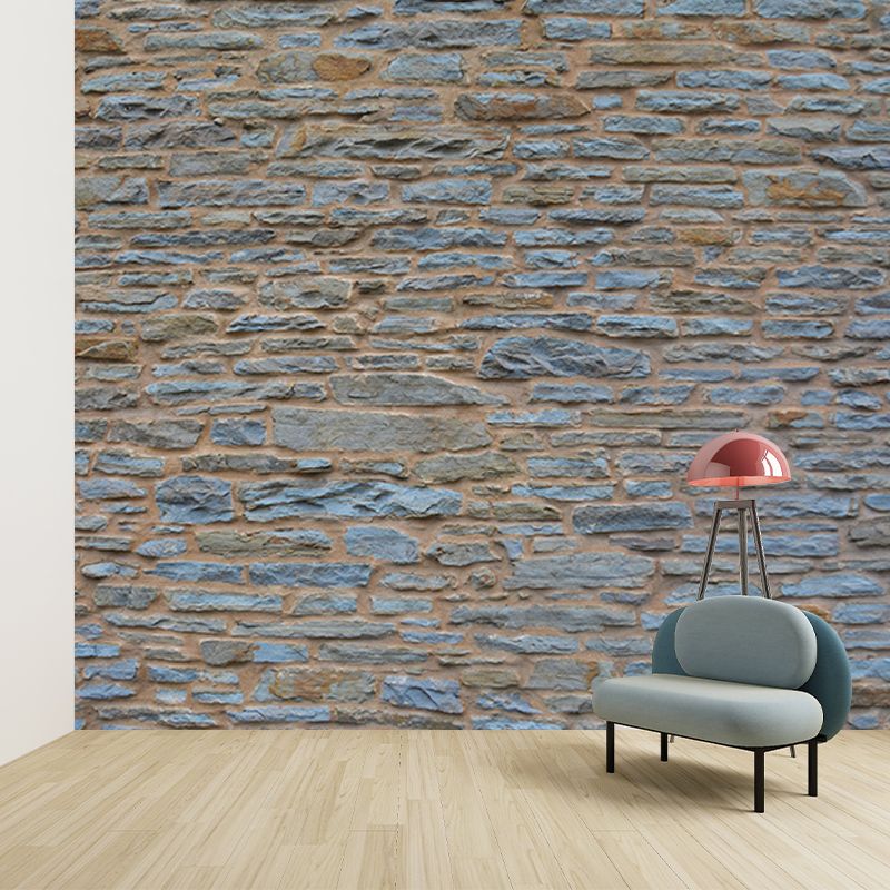 Customized Industrial Stone Wall Mural Wallpaper Mildew Resistant Decorative Wall Art