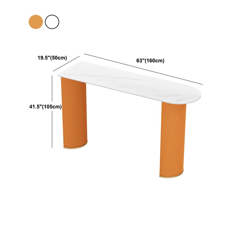 Modern Free Form Bar Set 1/2/5 Pcs Stone Bar Table with Upholstered Stools