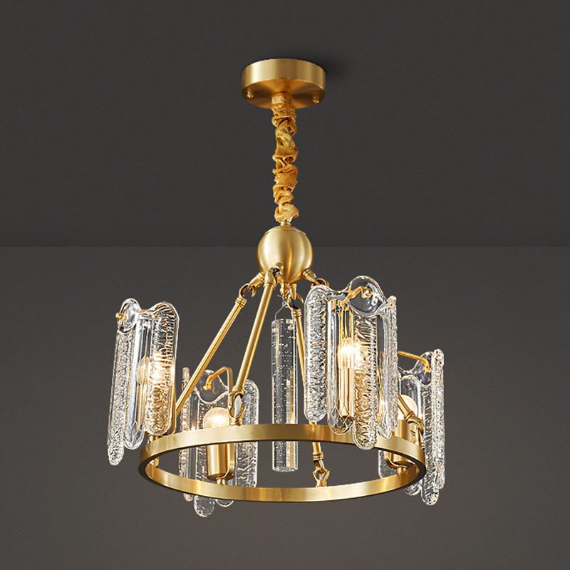 Contemporary Copper Ceiling Pendant Light Metal Hanging Pendant Light for Living Room