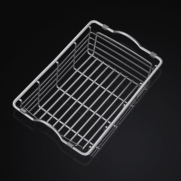 Scratch Resistant Kitchen Sink Double Bowl Stainless Steel Square Top-Mount Kitchen Sink