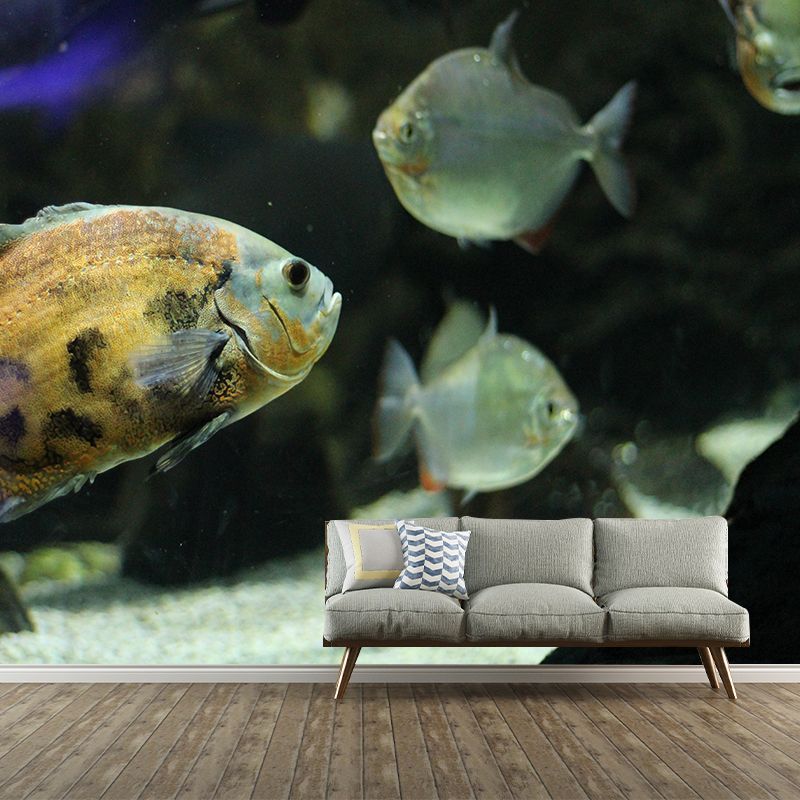 Beautiful Undersea World Mural Decal for Indoor Decor, Custom Size Available