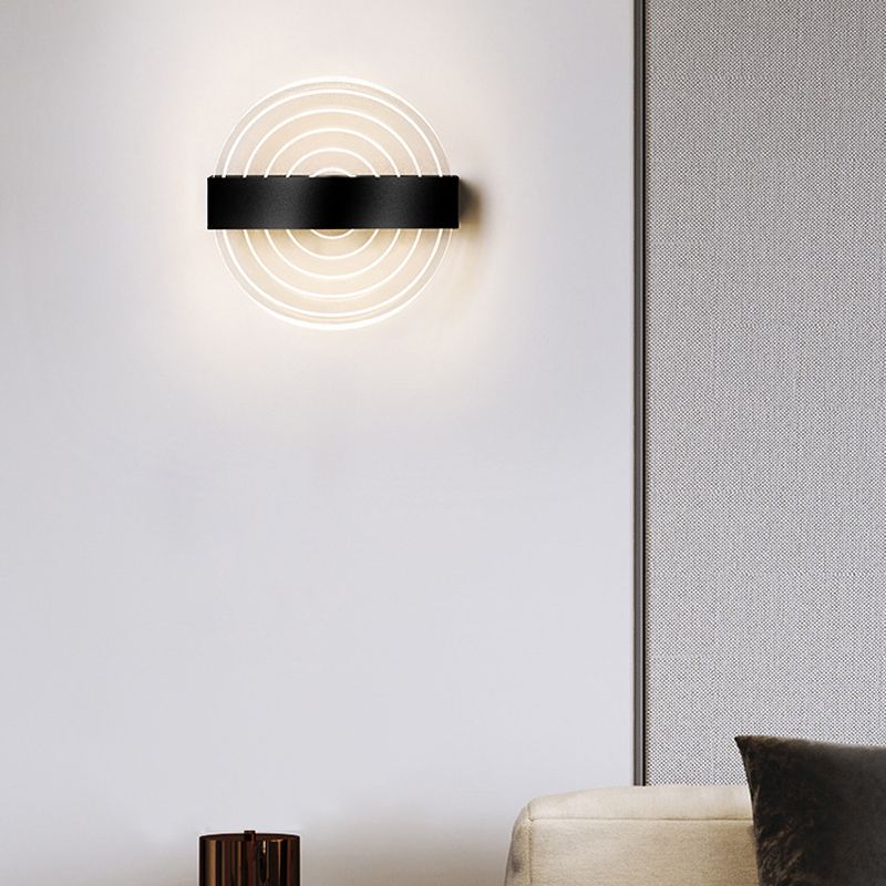 Modern Unique Shape Wall Light Fixture 1 Light Wall Mounted Lighting
