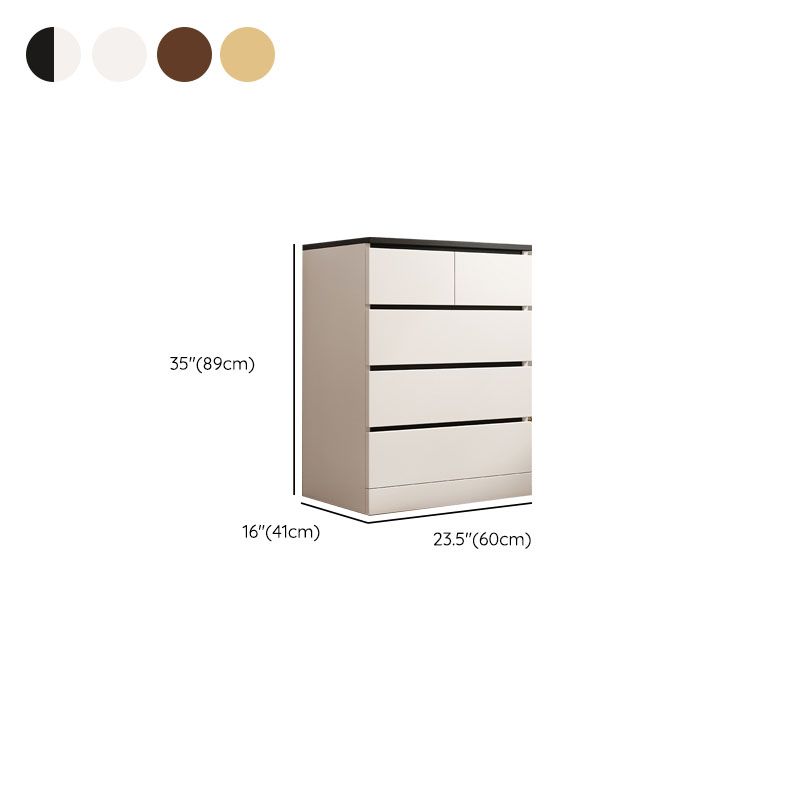 15.99-inch W Contemporary Storage Chest Manufactured Wood Dresser