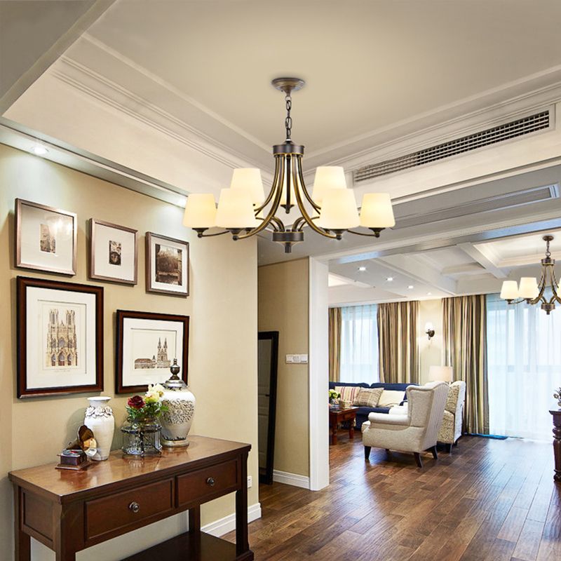 CONICAL UP CHANDELIER