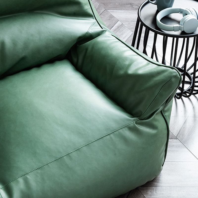 Bonded Leather Arm Chair Stacking Arms Included Chair for Living Room