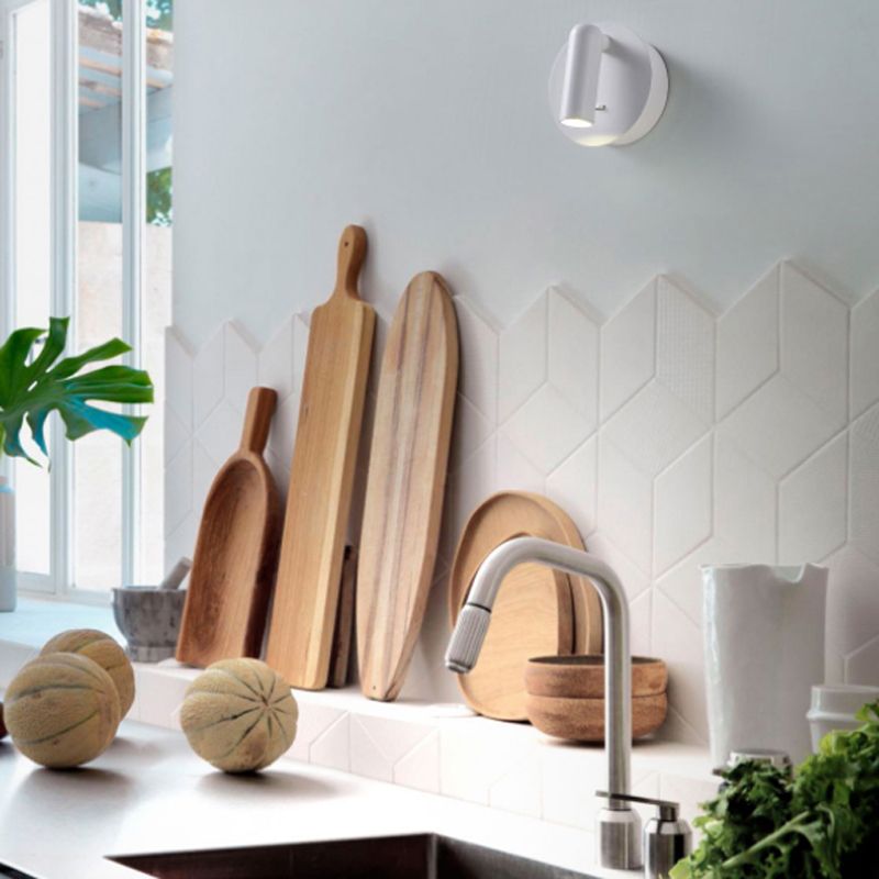 Modern Tubes Sconce Light Fixtures Metal 1 Light Wall Sconces