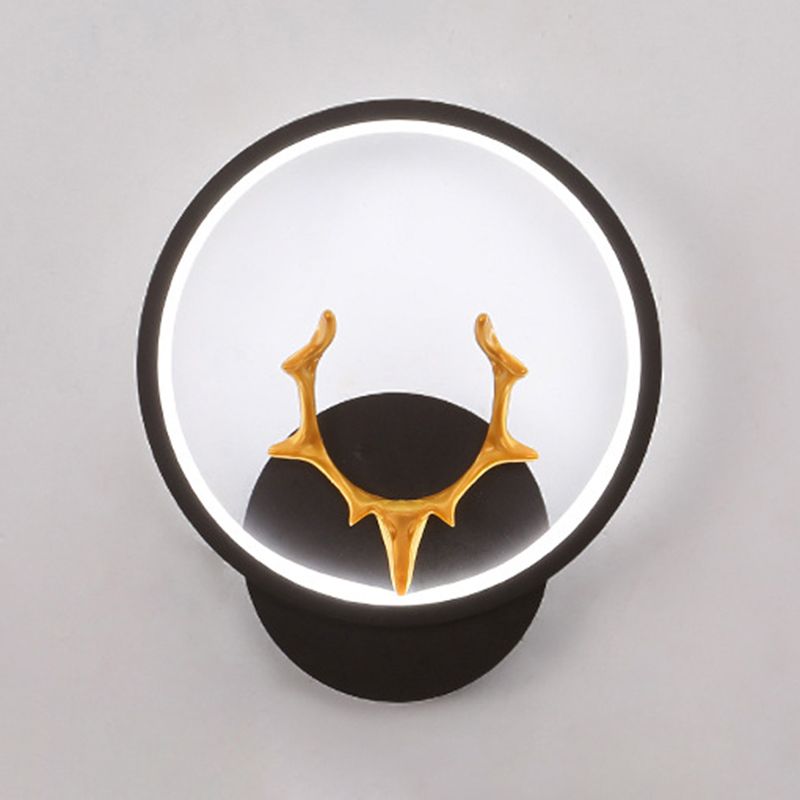 1 Light Unique Shape Wall Mounted Light Modern Sconce Light Fixture for Living Room