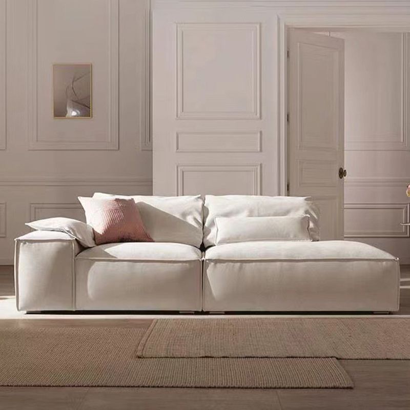 Stationary Living Room Square Arm Standard Contemporary Seating