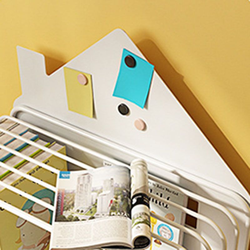 Modern Metal Bookshelf Standard Open Shelf Bookcase Shelves Included