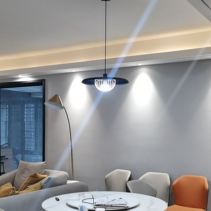 Metal Nordic Modern Modern suspension de plafond Light 1-Light Pendant Light for Dining Room