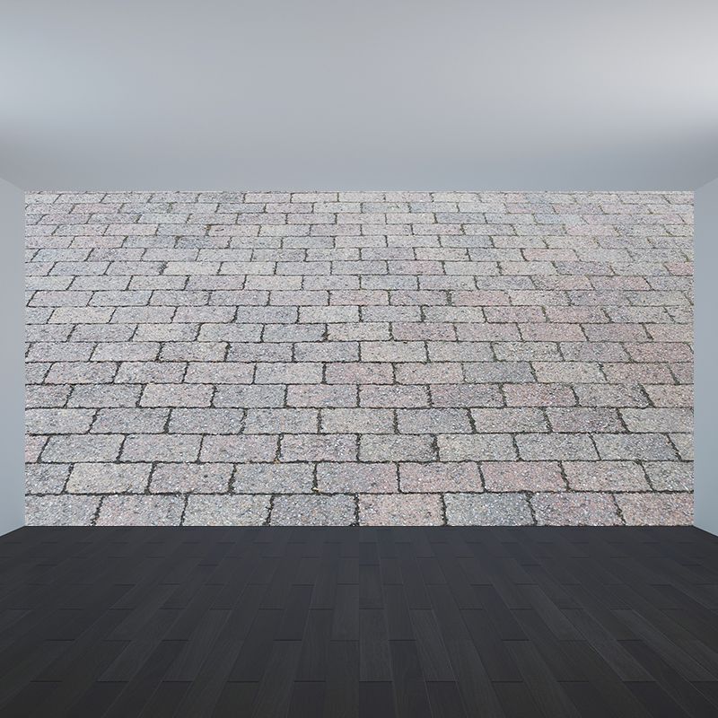 Industry Style Brick Wall Decor Sitting Room Mural Wallpaper in Soft Color