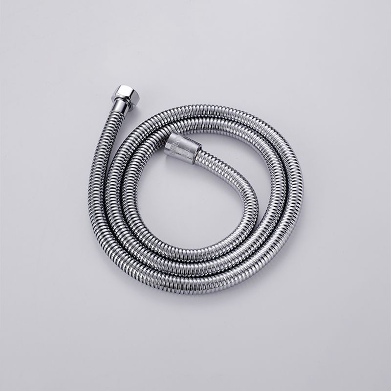 Floor Mounted Metal Freestanding Tub Filler Single Handle Freestanding Faucet with Hose