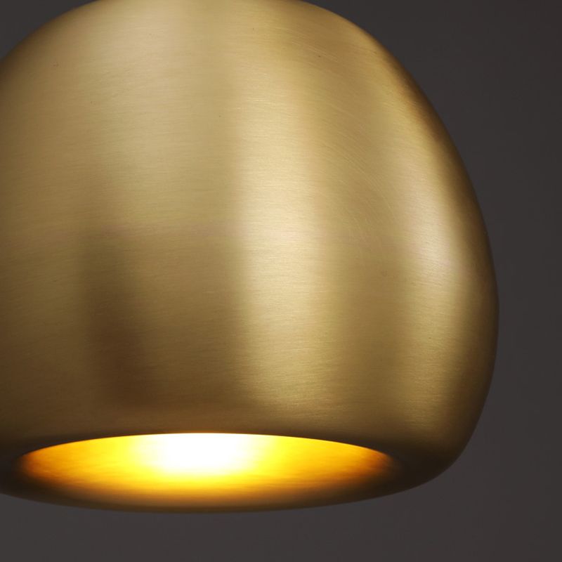 Bulbe métalle suspendu à la lumière de style postmoderne de style postmoderne