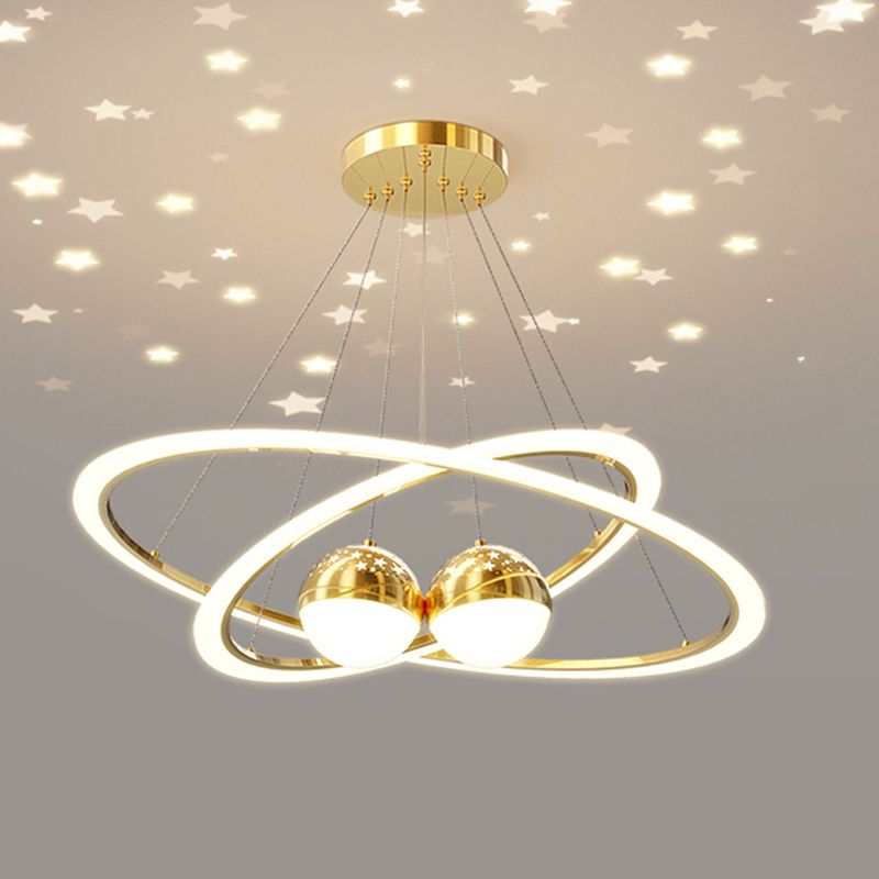 Luz nórdica moderna Luz LED LED LED LEDELIER para el comedor Rala de estar de dormitorio