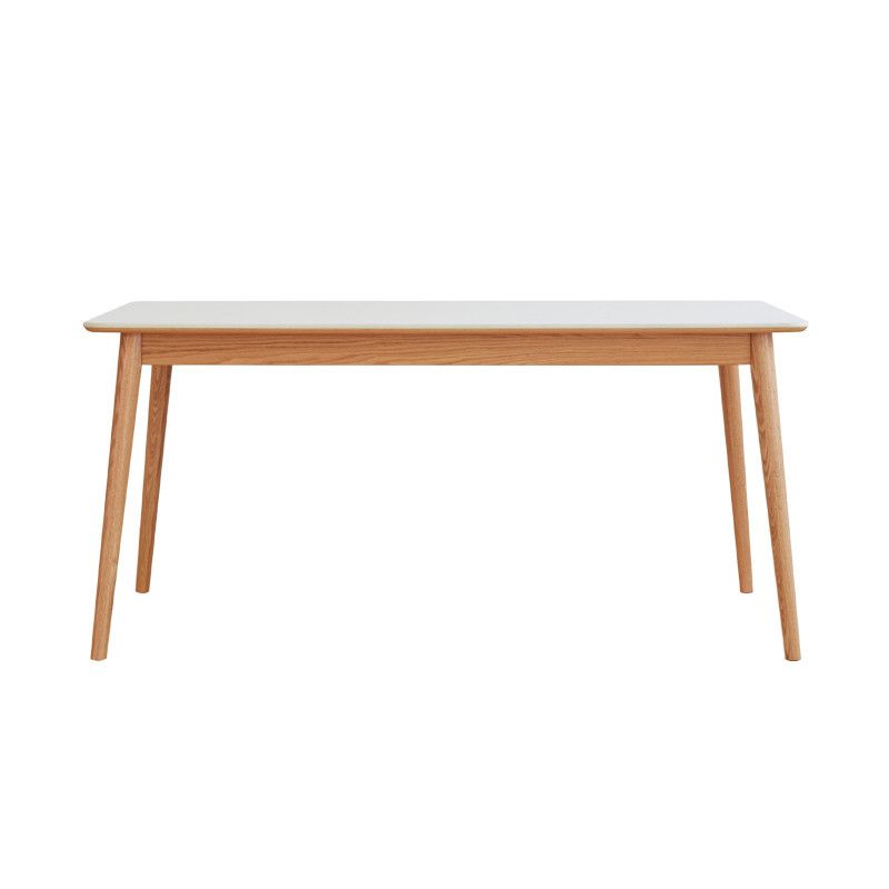 1/5 Pcs Modern Stone Rectangle Shape Dinette Table with Armless Chair