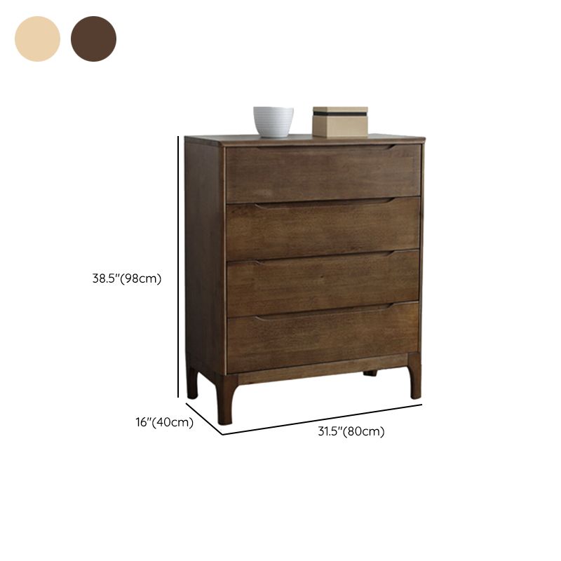 Modern Storage Chest Dresser Solid Wood Dresser with 7/6/5/4 Drawers