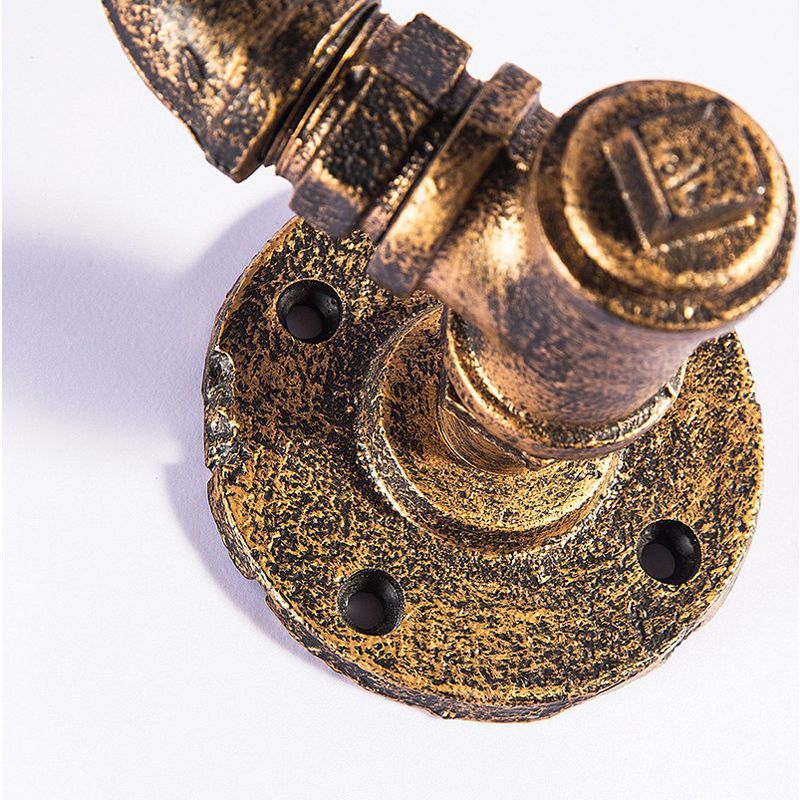 Industrial Unique Shape Wall Light Fixture Metal 1 Light Wall Mounted Lighting