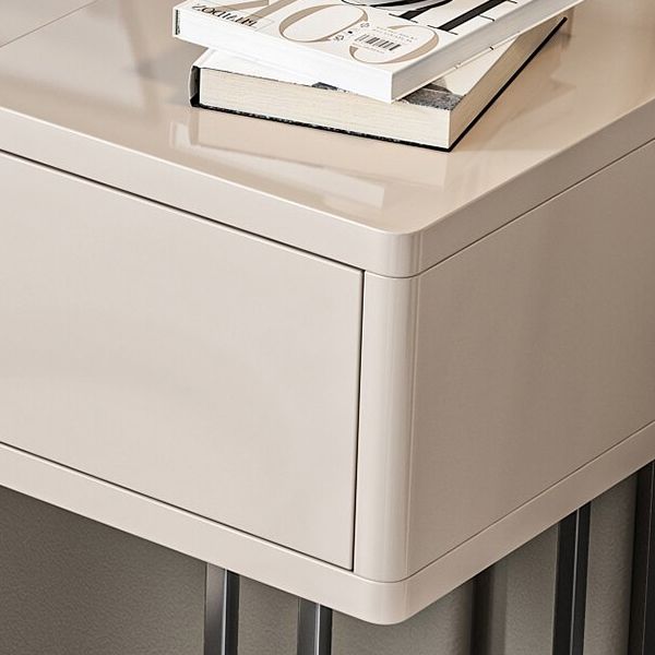 Contemporary Bedroom Makeup Vanity Desk Wood Vanity Dressing Table with Drawer