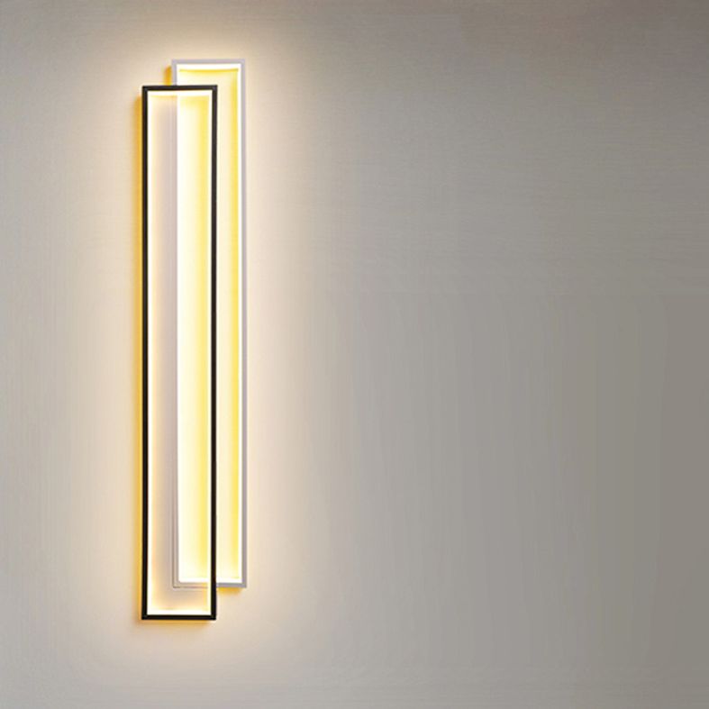 Simplicité lampe à la ligne rectangle des lampes murales intérieures