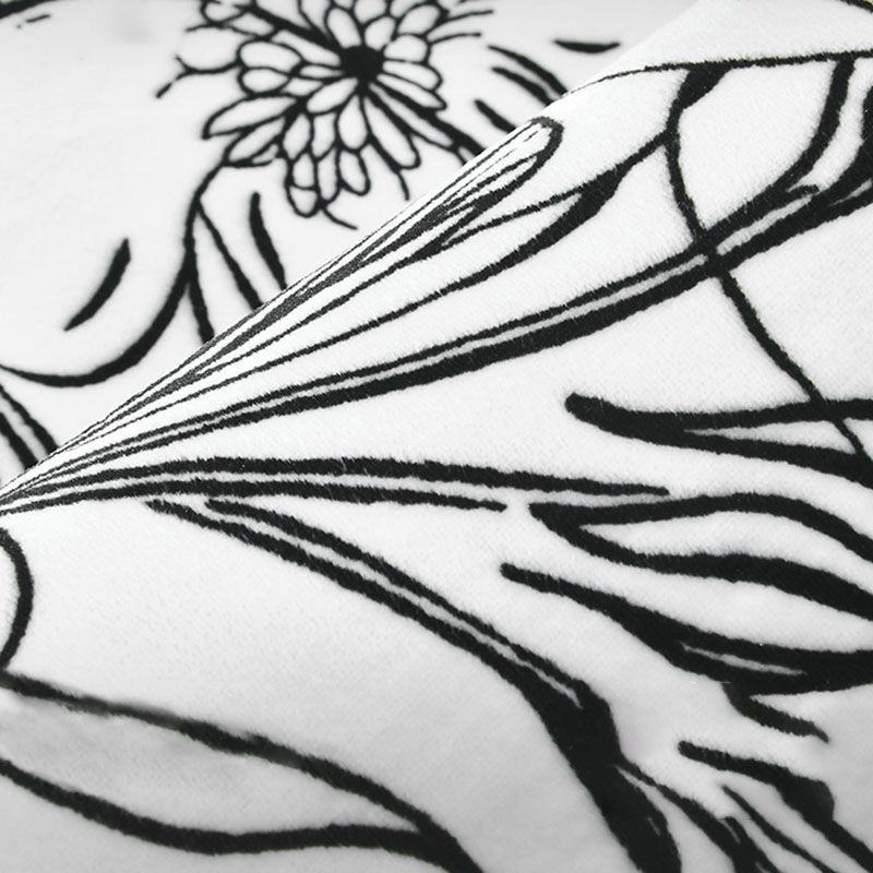 Beige Modern Area Rug Geometric Pattern Polyester Area Carpet Non-Slip Backing Rug for Bedroom