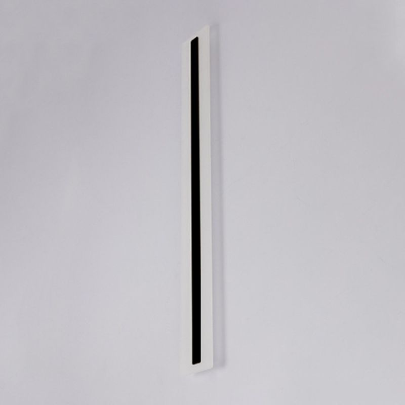 Linear Shape Wall Lighting Modern Style Metal 1 Light Sconce Lamp for Outdoor