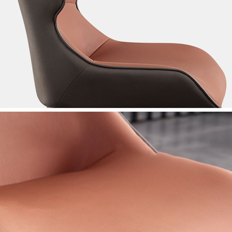 Contemporary Kitchen Dining Armless Chair Wingback Side Chair