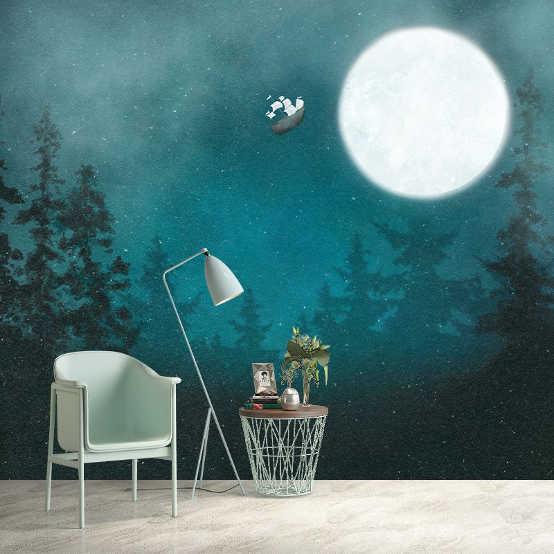 Illustration Environmental Wall Mural Wallpaper Dreamland Living Room Wall Mural