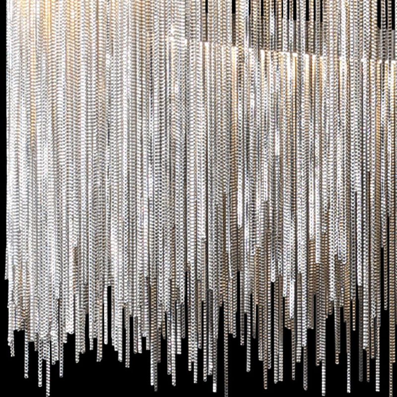 Lumières suspendues postmodernes Métal d'éclairage en suspension pour le salon salle à manger de salon