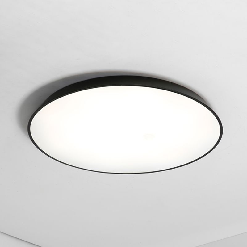 Metalen ronde inbouwplafondlamp Moderne stijl Enkelvoudige inbouwplafondverlichtingsarmaturen