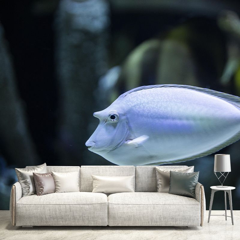 Stain Resistant Seabed Mural Wallpaper Tropical Beach Style for Wall Decor