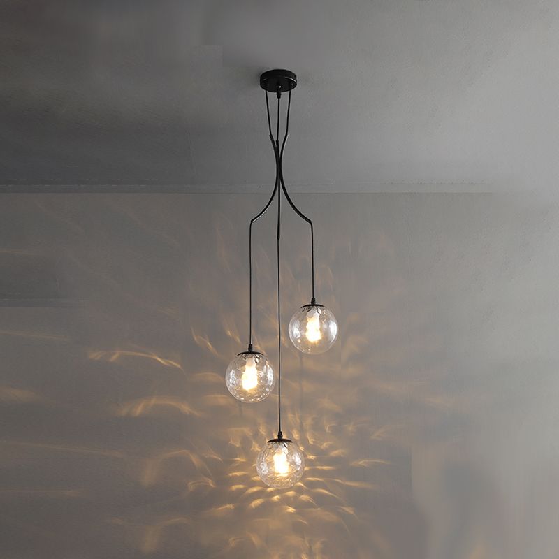Kugelförmige Formglasanhänger Lichter Moderne Stil einzelne hängende Lampen