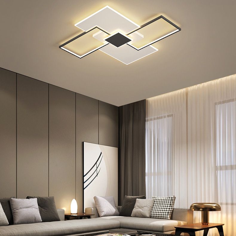 Creatieve geometrische inbouw plafondverlichtingsarmaturen voor woonkamerrestaurant