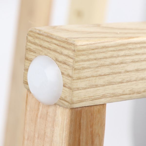 Gepolsterte armlose Esszimmerstühle im minimalistischen Stil mit offener Rückenlehne (2er-Set)