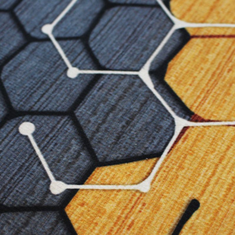 Pink Nordic Carpet Polyester Color Piece Area Carpet Washable Carpet for Living Room