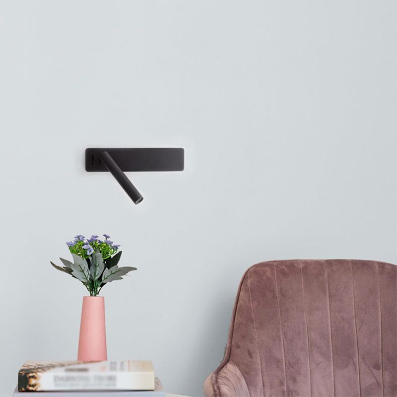 2 Light Led Sconce Light Fixture Simple Wall Light Fixture for Bedroom Reading Lamp