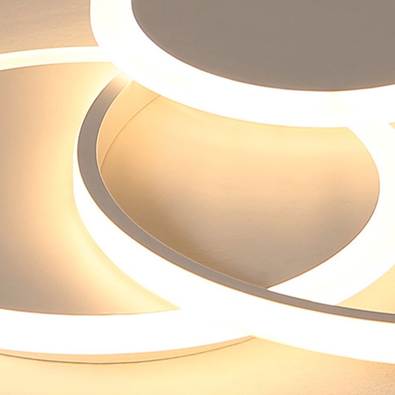 Acryl gestapelde ringplafondlamp Eetkamer Keuken Moderne LED-plafondlamp