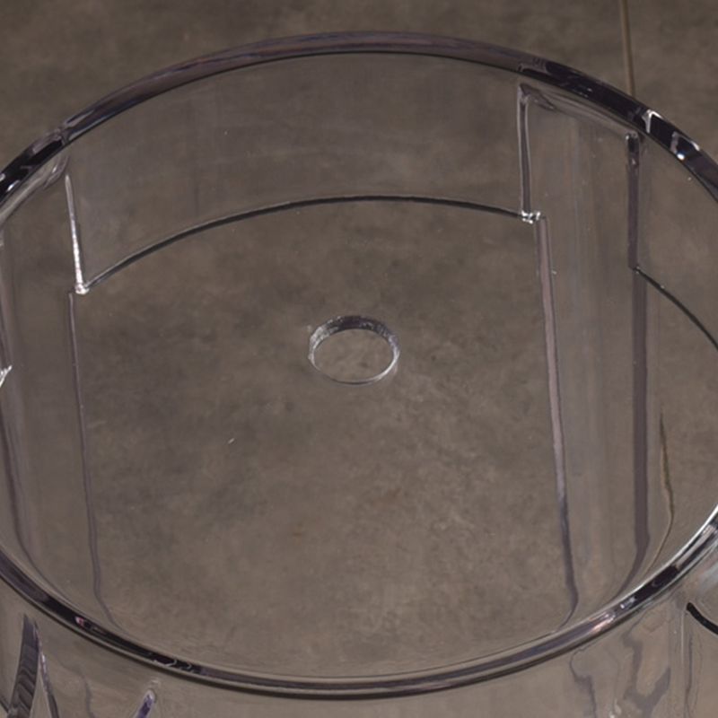 Modern Style Bar-stool Acrylic Round Counter Bar Stool for Kitchen Bar