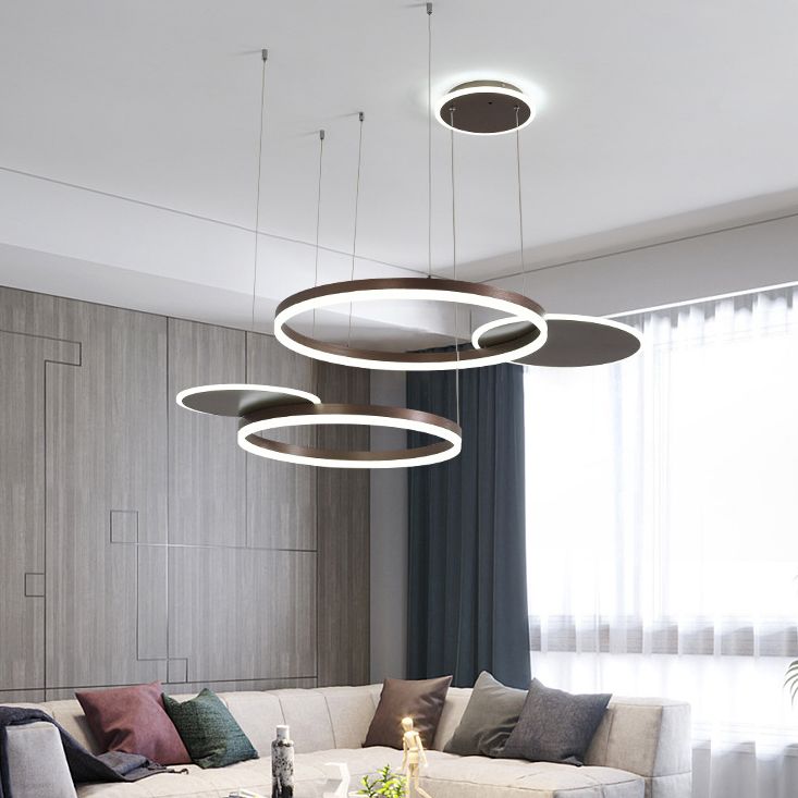 Moderner Stil mehrlicht LED-Lampendecke hängende Licht für Wohnzimmer