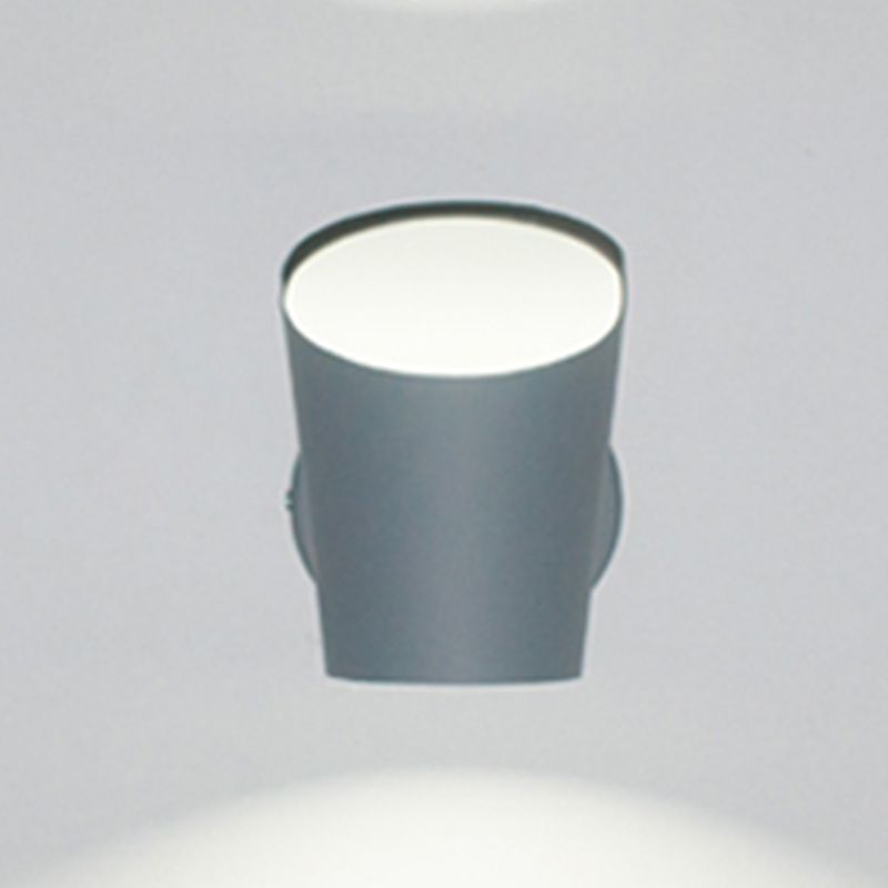 Modern Style Geometric Wall Sconce Metal 1 Light Sconces for Bedroom