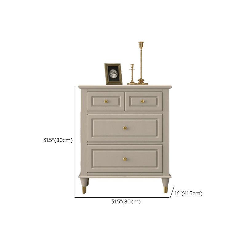 16.11-inch Width Glam Storage Chest Dresser Solid Wood Storage Chest