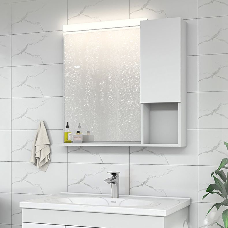 Rectangle LED Vanity Lamp Modern Minimalist Style Acrylic Single Vanity Light