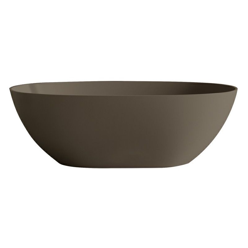 Stone Soaking Bathtub Modern Antique Finish Freestanding Bath Tub