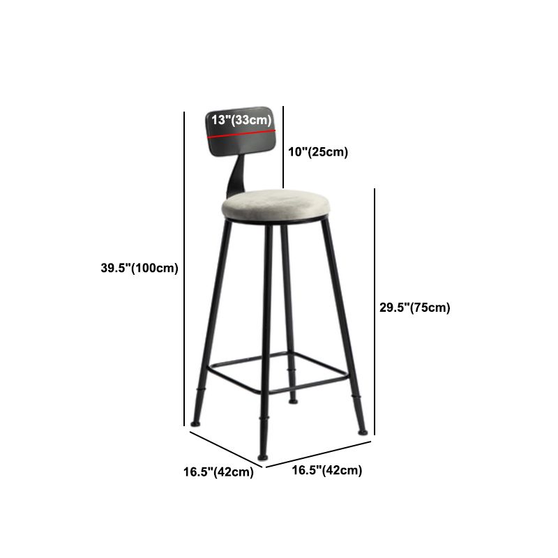 1/3 Pieces Industrial Iron Bar Table Set Round Bistro Set with Grey Faux Marble Top