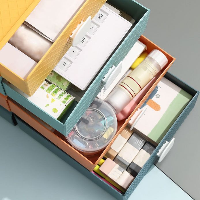 Modern Filing Cabinet Macaron Color Single Drawer Lateral File Cabinet