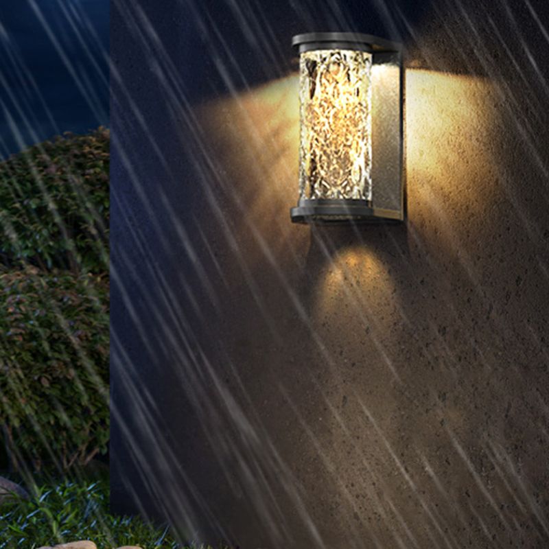 Modernism Wall Sconce Waterproof Sconce Light Fixture for Courtyard