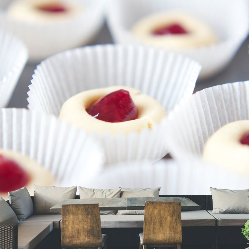 Commercial Cake Shop Mural Wallpaper Sweet Cake Wall Decor, Personalized Size