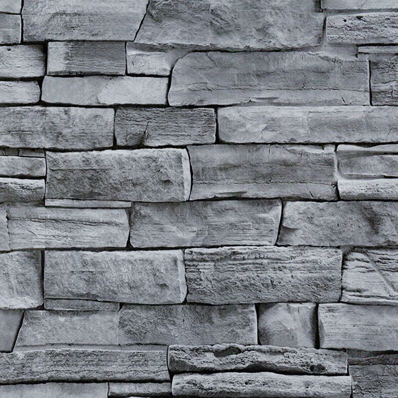 3D Effect Brick Wallpaper Peel and Paste Farmhouse Dining Room Wall Decor, 29.1-sq ft