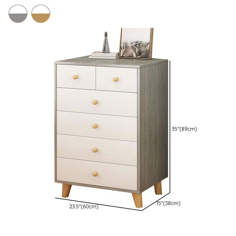 Wooden Storage Chest Ultra Modern 14.82 Inch Width Storage Chest Dresser