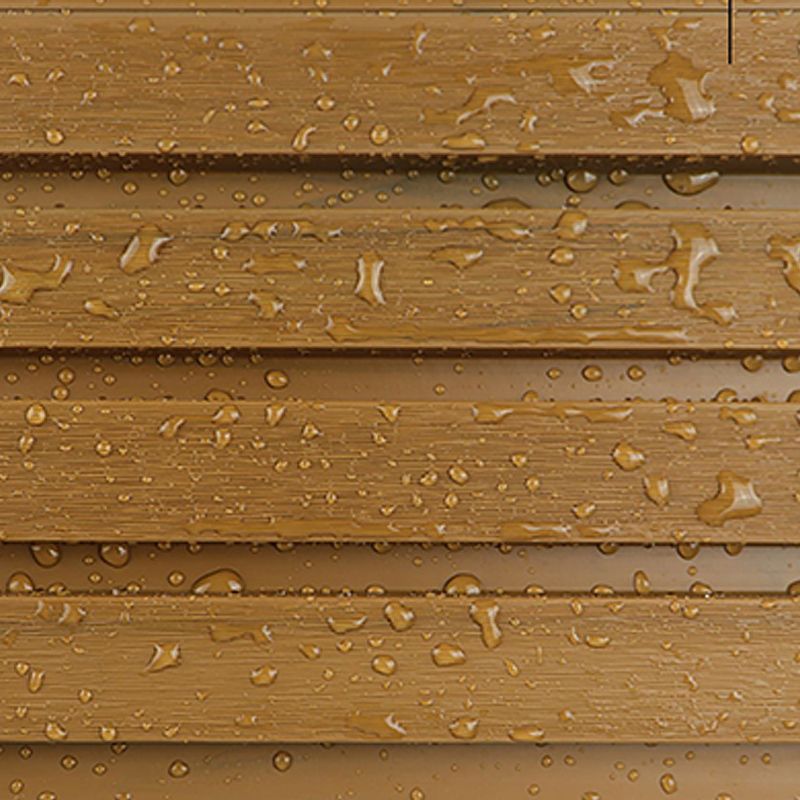 Simple Decking Tiles Solid Color Interlocking Composite Outdoor Flooring